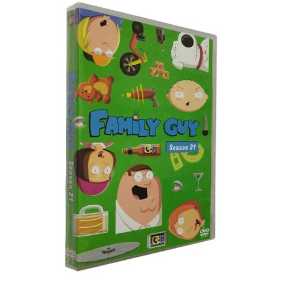 Family Guy Complete Season 21 DVD Region 1 USA 3 Discs Set Brand New